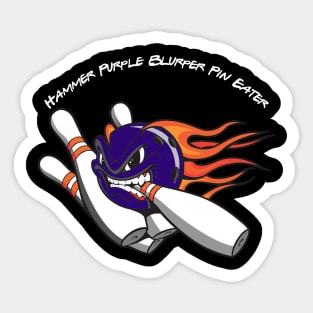 Hammer Purple Ball Sticker